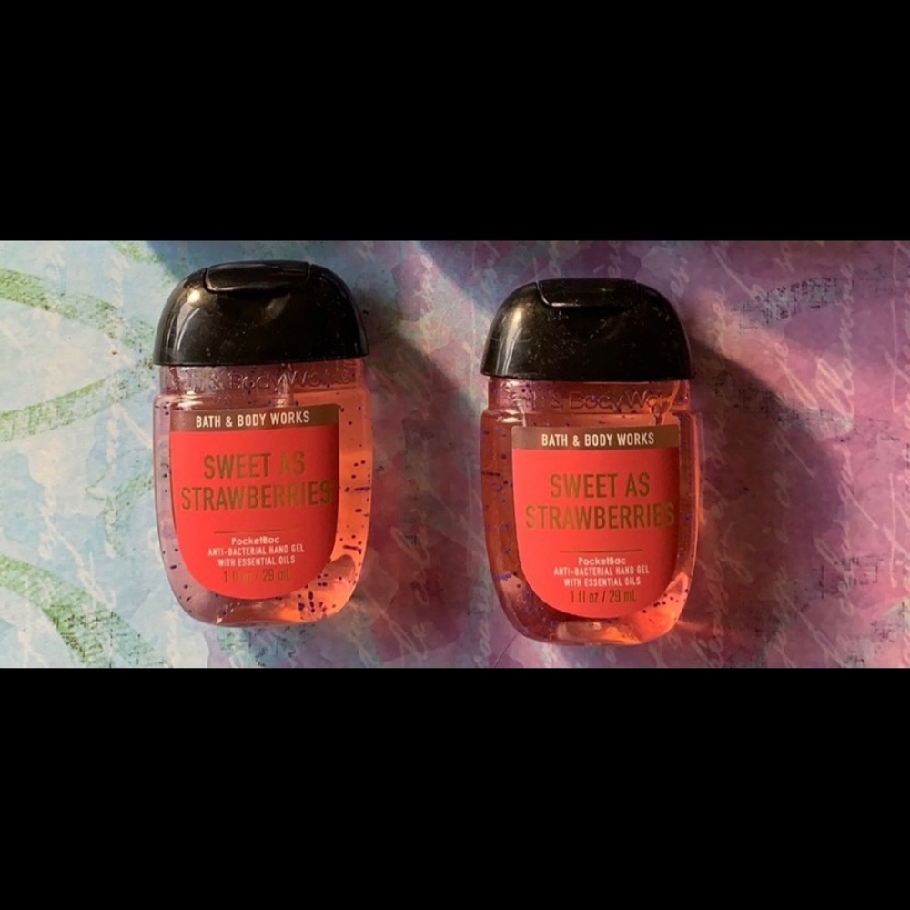 Bath & Body Works PocketBac - 2pc - Sweet as Strawberries